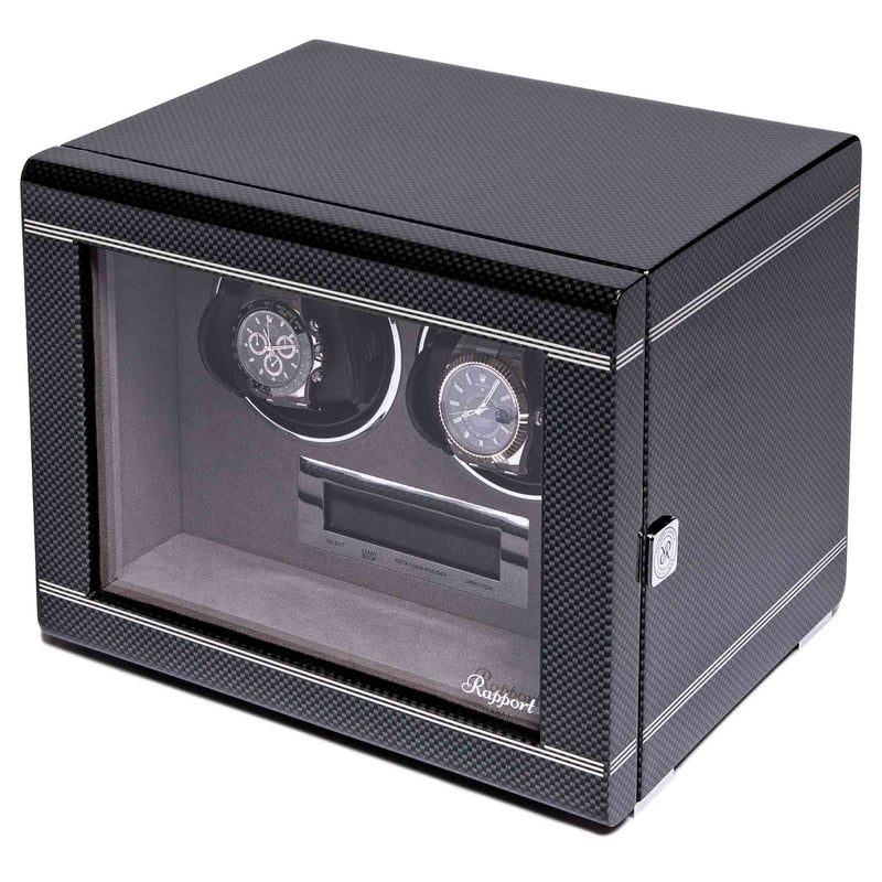 FORMULA DUO WATCH WINDER - CARBON FIBER